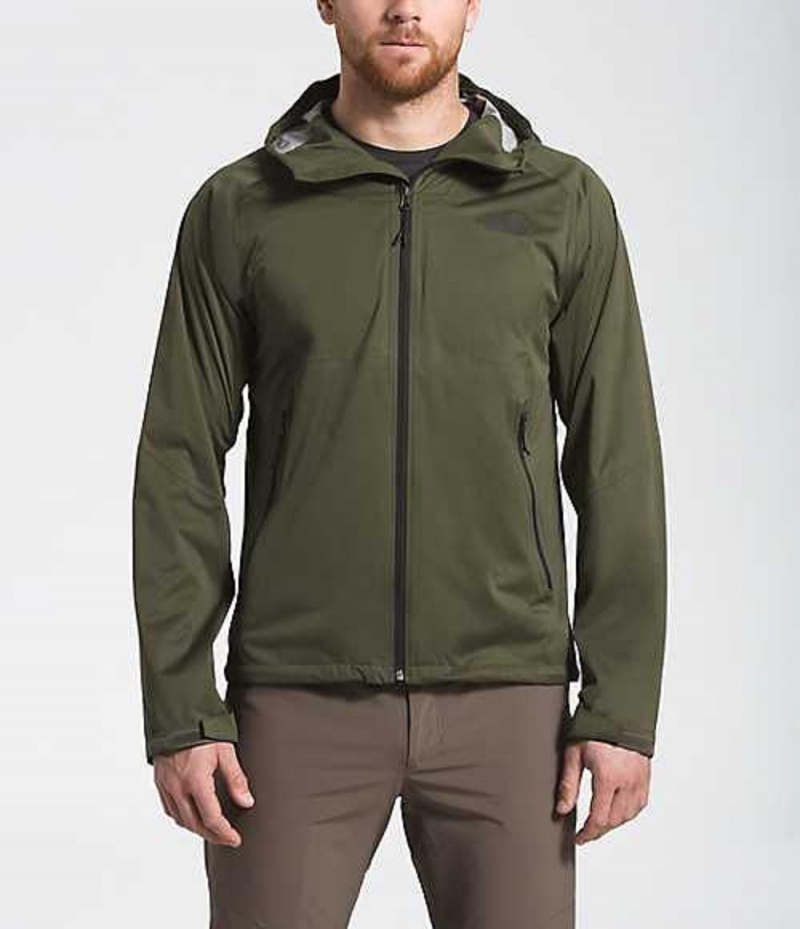 Windbreaker The North Face Allproof Stretch Hombre Gris Marrones Verde | 4582701-QL