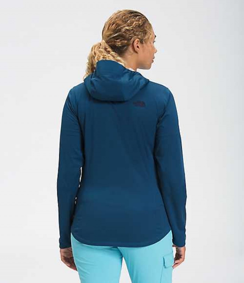 Windbreaker The North Face Allproof Stretch Mujer Azules | 4591268-LD