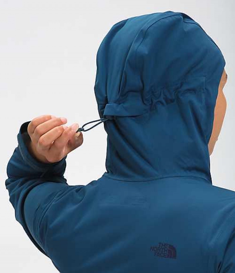 Windbreaker The North Face Allproof Stretch Mujer Azules | 4591268-LD