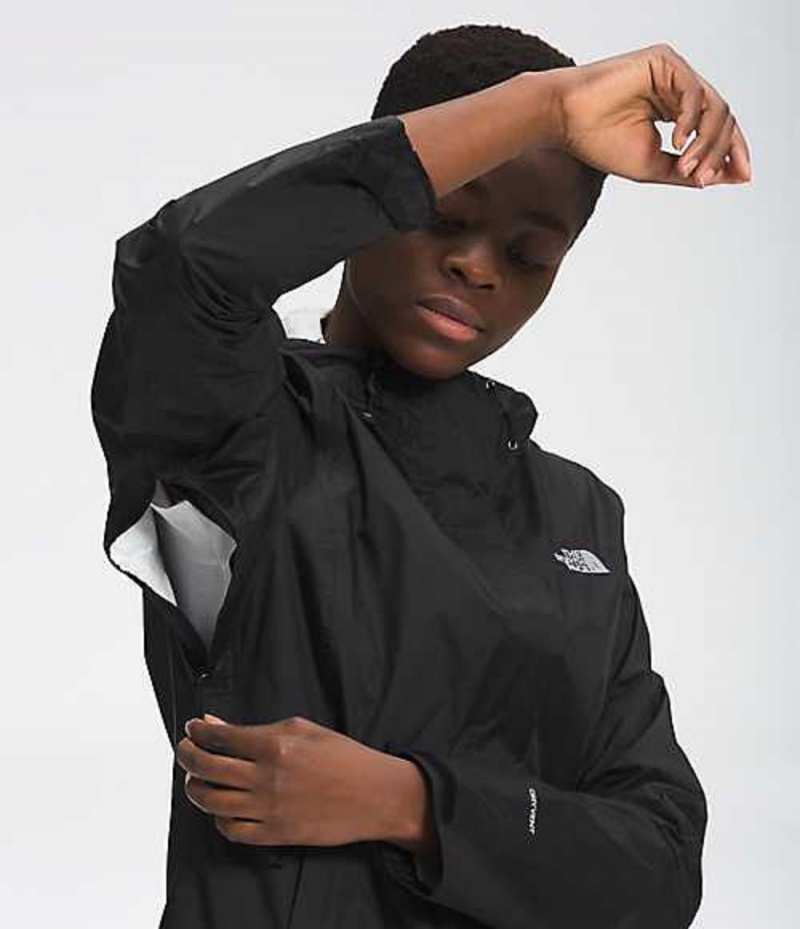 Windbreaker The North Face Venture 2 Mujer Negras | 2640975-WI