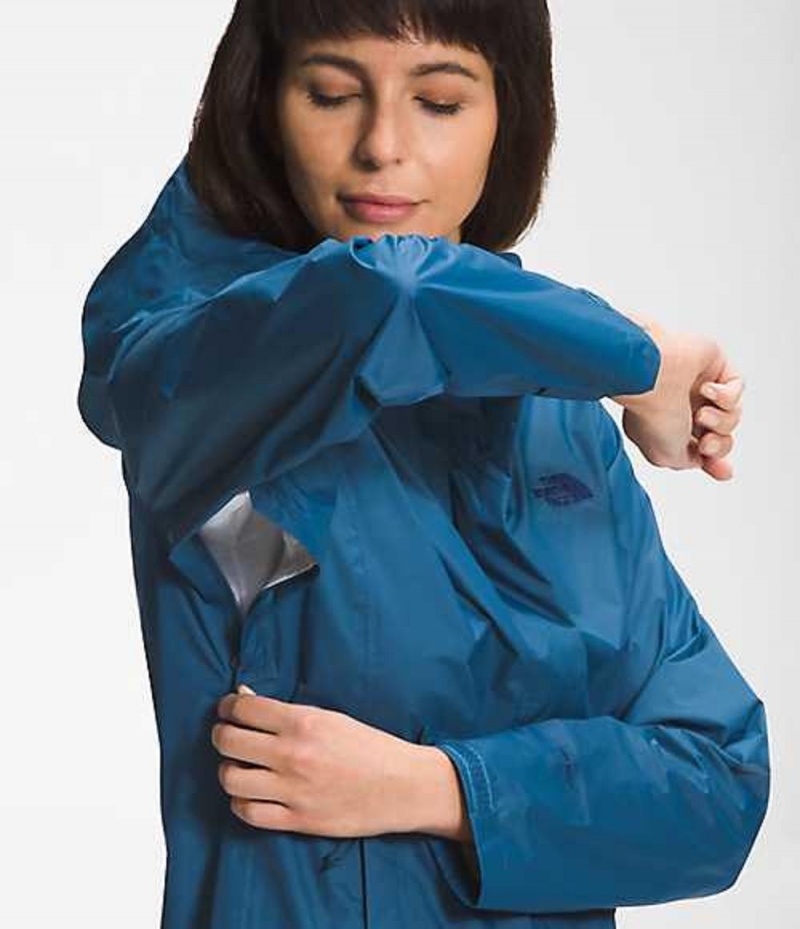 Windbreaker The North Face Venture 2 Mujer Azules | 4901672-EW