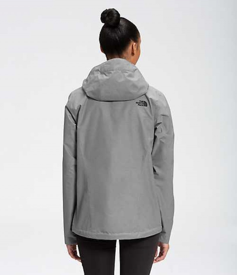 Windbreaker The North Face Venture 2 Mujer Gris | 1630492-MX