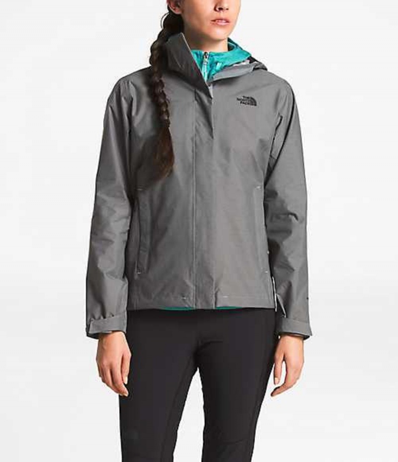 Windbreaker The North Face Venture 2 Mujer Gris | 1630492-MX