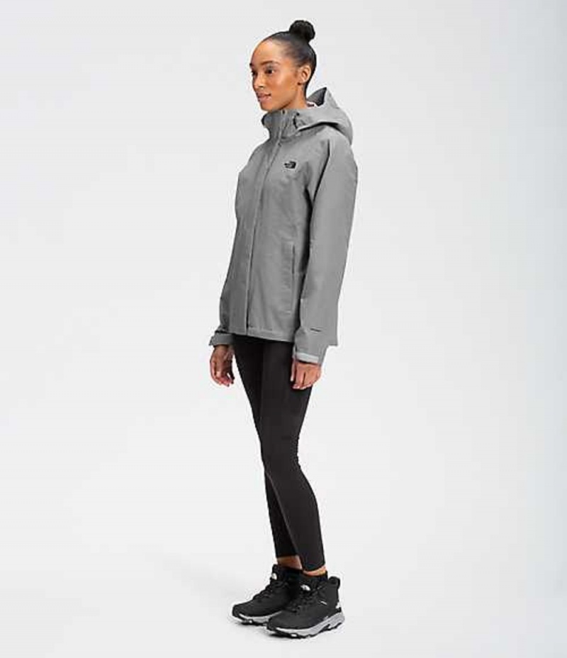 Windbreaker The North Face Venture 2 Mujer Gris | 1630492-MX