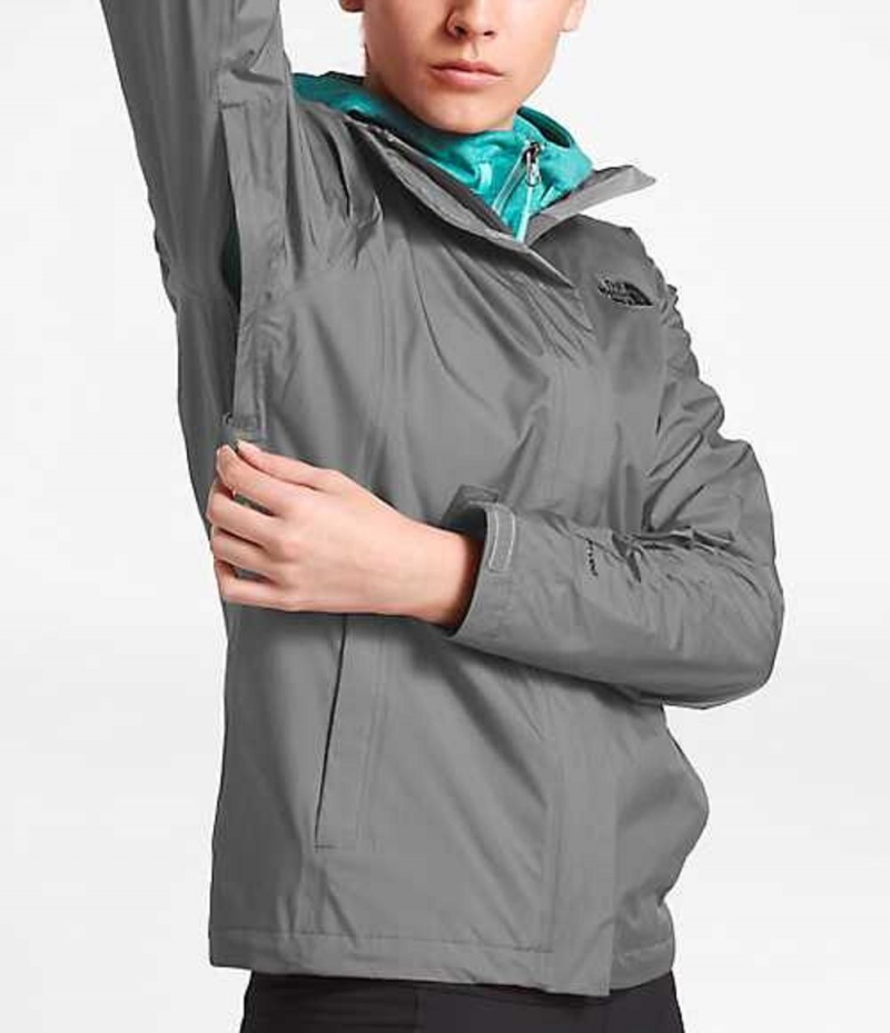 Windbreaker The North Face Venture 2 Mujer Gris | 1630492-MX