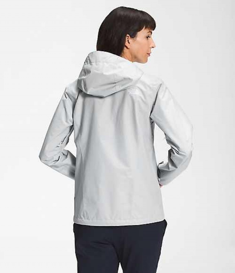 Windbreaker The North Face Venture 2 Mujer Gris Claro | 6943257-KE