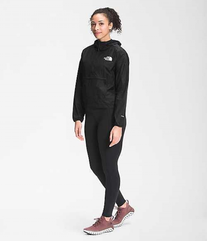 Windbreaker The North Face Windy Peak Anorak Mujer Negras | 5641083-VX