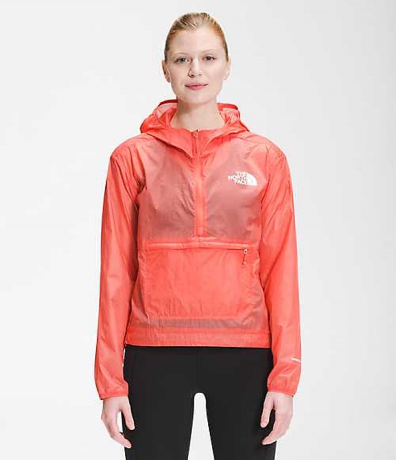 Windbreaker The North Face Windy Peak Anorak Mujer Naranjas | 0637985-QP