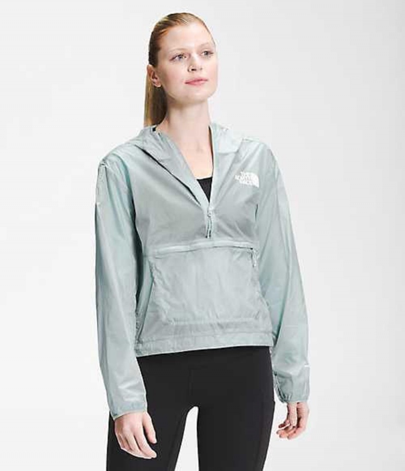 Windbreaker The North Face Windy Peak Anorak Mujer Plateadas Azules | 4809126-JO